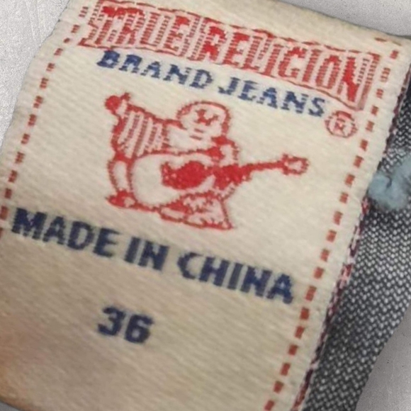 Corduroy True Religion pants.Size 36.color black - Picture 10 of 11